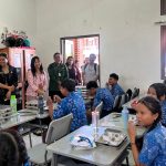 SMP Negeri 14 Denpasar Terima Kunjungan Kementerian Sekretariat Negara dalam Pemantauan Program Makan Bergizi Gratis
